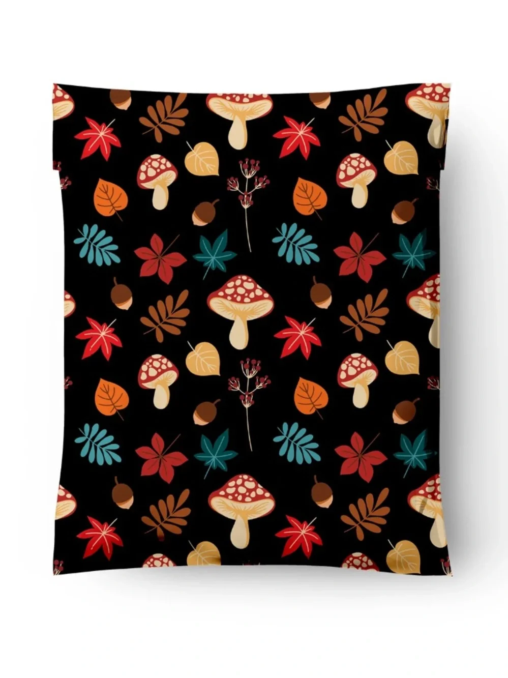 25 Pack Mushroom Woodland Fall Poly Mailers 10x13 Self Seal Shipping Bags 🍄🍂